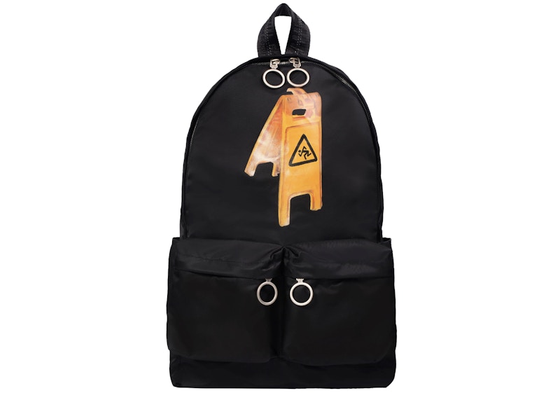 OFF-WHITE Pascal Backpack Black/Yellow