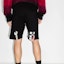 Purchase OFF-WHITE Pascal 药品印花黑色短裤 休闲装 OMCI006F20FLE0021001
