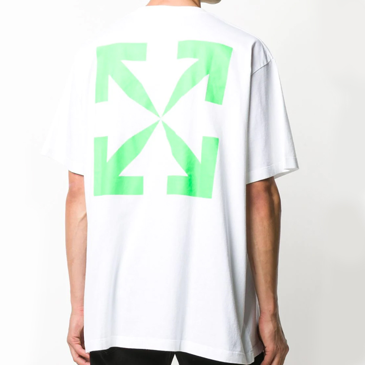 OFF-WHITE Pascal Graphic Tee SS20 White T-Shirt OMAA038F20FAB0150155 圖 5