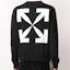 Shop Sudadera Gráfica Negra OFF-WHITE Pascal Painting FW20 Pullover. OMBA025F20FLE0121001