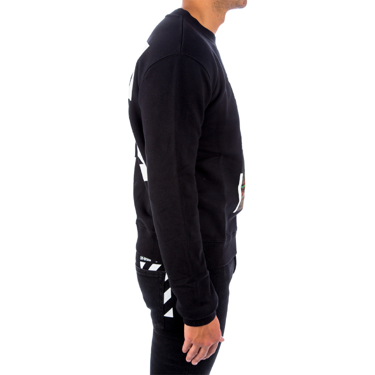Purchase Sudadera Gráfica Negra OFF-WHITE Pascal Painting FW20 Pullover. OMBA025F20FLE0121001