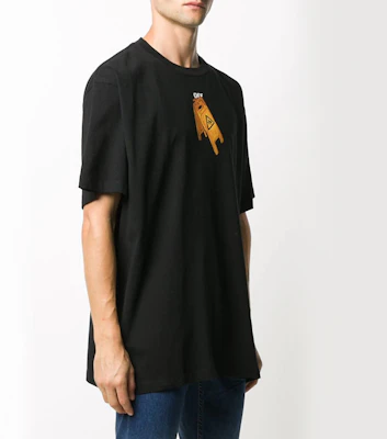 OFF-WHITE Pascal Skull Print Oversized Short Sleeve Tee - Black OMAA038F20FAB0011010 Lookbook OFF-WHITE Pascal Skull Print Oversized Short Sleeve Tee - Black OMAA038F20FAB0011010
