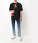 Purchase OFF-WHITE Pascal Skull Print Oversized Short Sleeve Tee - Black OMAA038F20FAB0011010