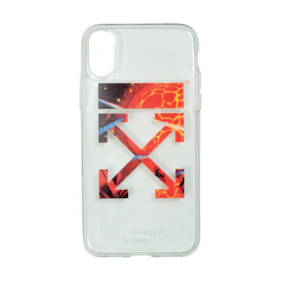 Off-White Planet Arrows iPhone X Case (SS19) Transparent/Multicolor