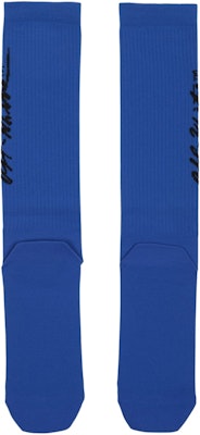 Off-White Pop Socks Blue/Black Order Off-White Pop Socks Blue/Black