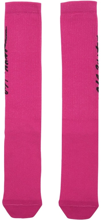 off-white-pop-socks-fuchsia-black