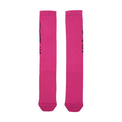 Off-White Pop Socks Fuchsia/Black