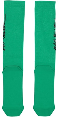 Off-White Pop Socks Green/Black Order Off-White Pop Socks Green/Black