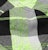Off-White Printed Checked Zip Up Shirt Jacket Black/White/Neon Yellow