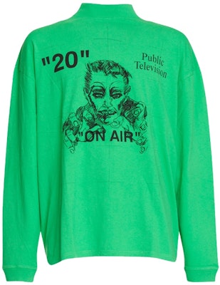 Off-White パブリックTV ロンT (緑/黒)
Buy Off-White パブリックTV ロンT (緑/黒)