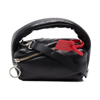 OFF-WHITE Pump Pouch 19 Tote Bag Black