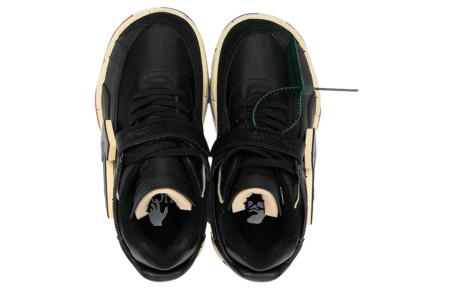 Off-White Puzzle Couture Low 'Black Cream Red' 圖 4