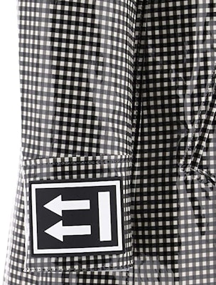 Off-White PVC Trench Coat Black Lookbook Off-White PVC Trench Coat Black