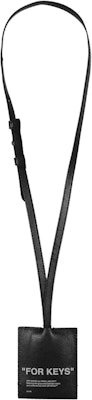 Off-White Quote Key Holder Black/White Order Off-White Quote Key Holder Black/White
