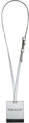 オフホワイト ロゴキーホルダー (シルバー/ブラック)
Buy オフホワイト ロゴキーホルダー (シルバー/ブラック)