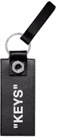Off-White Quote Keychain Black/White Off-White Quote Keychain Black/White