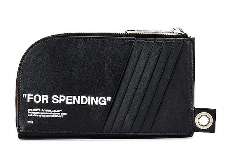 Order OFF-WHITE Bolsa de Cuello con Frase Negra