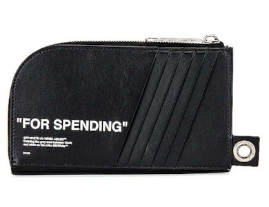 OFF-WHITE Bolsa de Cuello con Frase Negra Order OFF-WHITE Bolsa de Cuello con Frase Negra