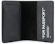 Lookbook OFF-WHITE Quote Passport Holder "FOR PASSPORT" Black/White