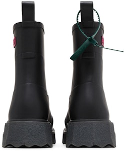 오프화이트 블랙 푸시아 레인부츠 OMID016F22MAT0011035 Details for 오프화이트 블랙 푸시아 레인부츠 OMID016F22MAT0011035