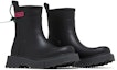 Cheap But Kasut Hujan Off-White 'Hitam Fuchsia' OMID016F22MAT0011035