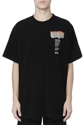 OFF-WHITE Rationalism 黑色印花標誌T恤 OMAA038R201850071088 Lookbook OFF-WHITE Rationalism 黑色印花標誌T恤 OMAA038R201850071088