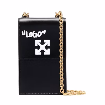 OFF-WHITE Rectangular "LOGO" Pouch Arrows Black/White