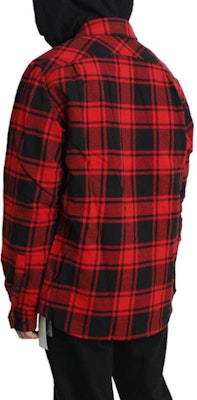 오프화이트 레드 체크 긴팔 셔츠 레귤러 핏 OMGA061E18A270012000 Purchase 오프화이트 레드 체크 긴팔 셔츠 레귤러 핏 OMGA061E18A270012000