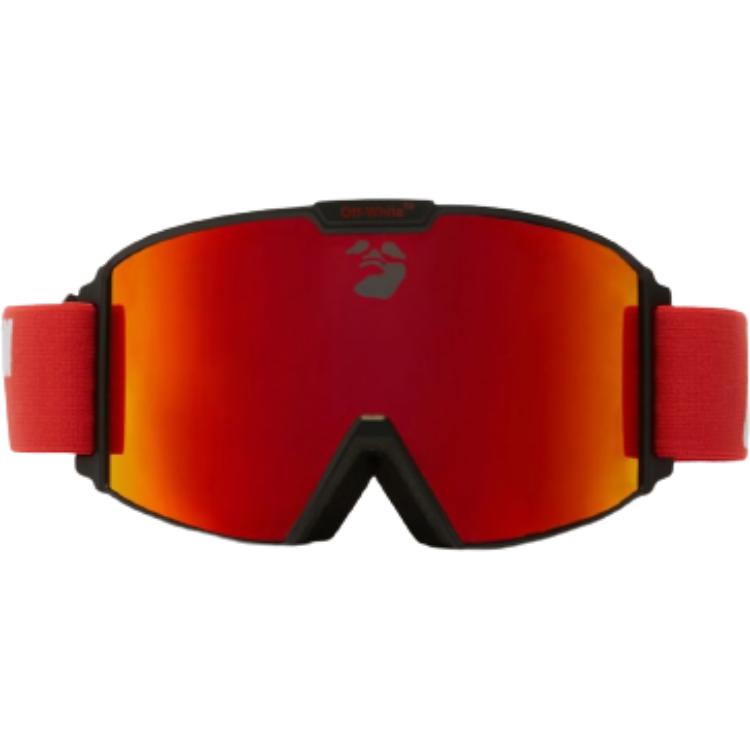 OFF-WHITE Red Unisex Anti-Fog Windproof Ski Goggles - Safe & Comfortable 2OATACU3EWF22PLA0012 圖 2