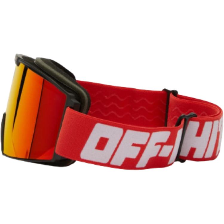 OFF-WHITE Red Unisex Anti-Fog Windproof Ski Goggles - Safe & Comfortable 2OATACU3EWF22PLA0012 圖 3