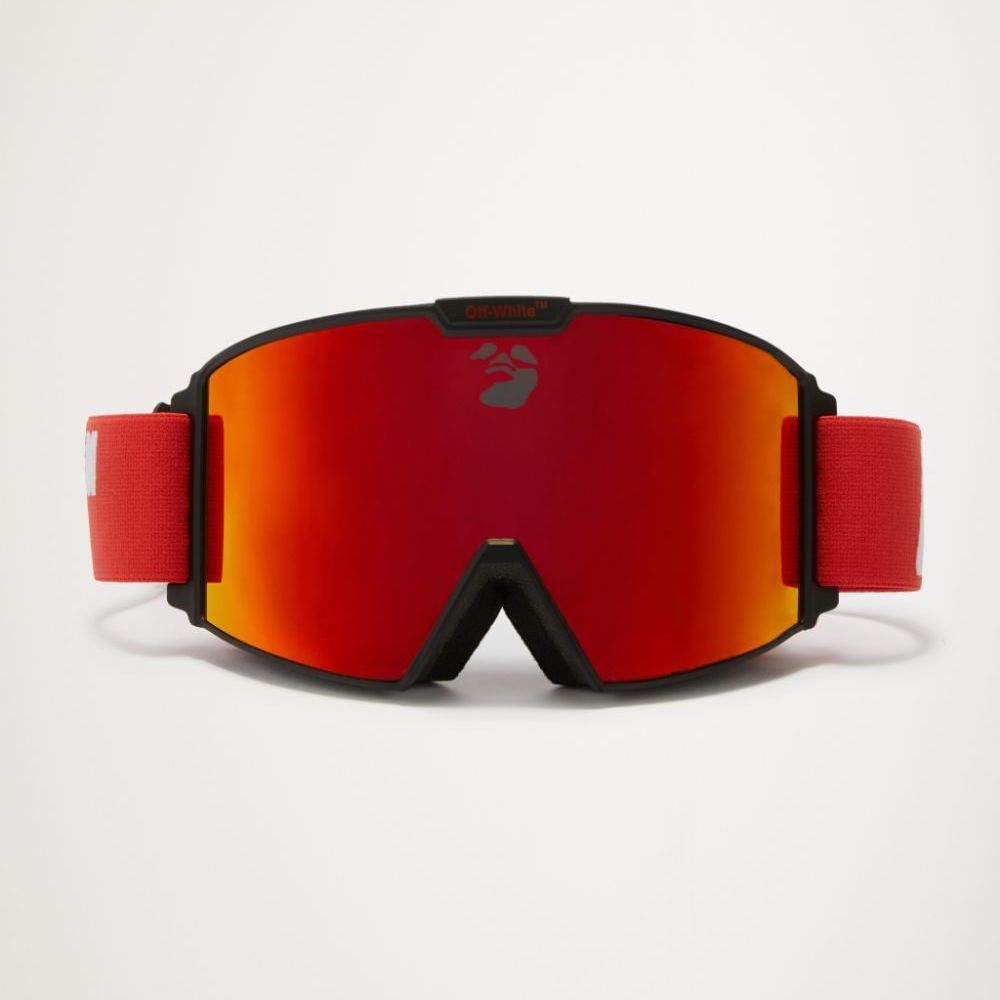 OFF-WHITE Red Unisex Anti-Fog Windproof Ski Goggles - Safe & Comfortable 2OATACU3EWF22PLA0012 圖 4