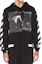 Shop OFF-WHITE Religious Dissolution Hoodie Pria Hitam Pullover OMBB003S160030061088