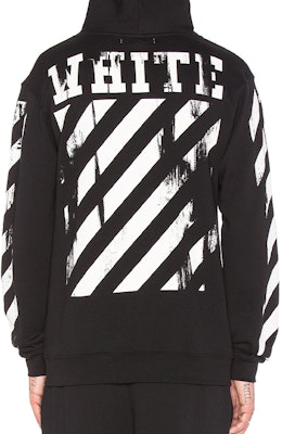OFF-WHITE Religious Dissolution Hoodie Pria Hitam Pullover OMBB003S160030061088 Details for OFF-WHITE Religious Dissolution Hoodie Pria Hitam Pullover OMBB003S160030061088