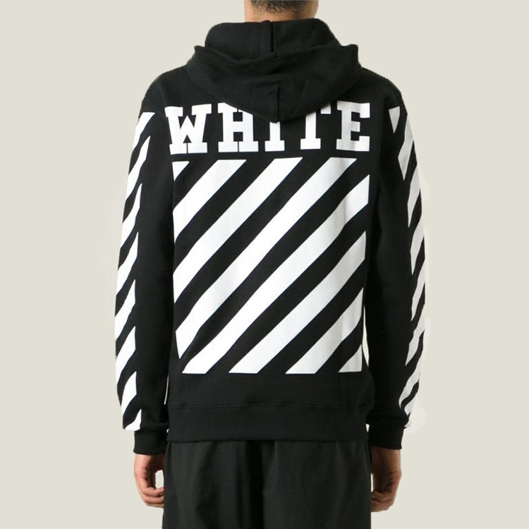 OFF-WHITE Religious Graphic Hoodie Initial Pink Black Men’s Edition CM21010205 圖 6