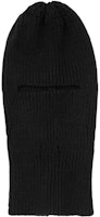 Off-White Rib Knit Balaclava Beanie Black Off-White Rib Knit Balaclava Beanie Black