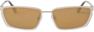 Order OFF-WHITE Richfield Sunglasses Brown/Gold (OERI119S24MET0017676)