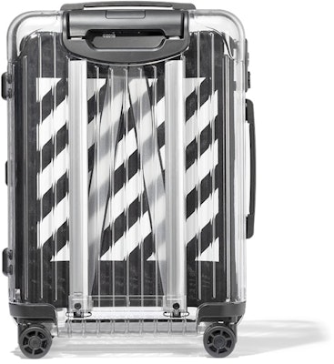 Off-White Rimowa See Through 36L Case Black Order Off-White Rimowa See Through 36L Case Black