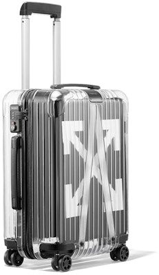 Off-White Rimowa See Through 36L Case Black Lookbook Off-White Rimowa See Through 36L Case Black