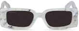 Buy OFF-WHITE Roma Sunglasses White (OERI098F23PLA0010807)