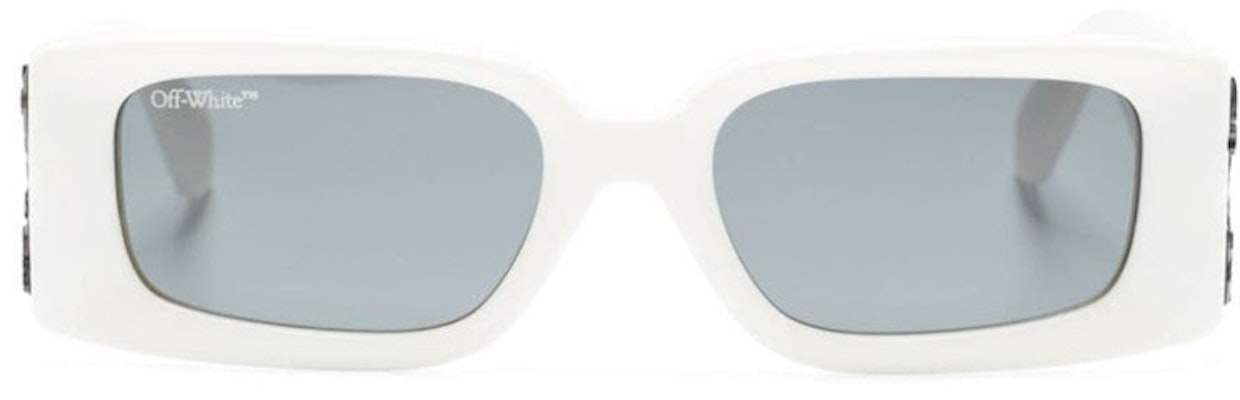 OFF-WHITE Roma Sunglasses White (OERI098F23PLA0010107) Order OFF-WHITE Roma Sunglasses White (OERI098F23PLA0010107)