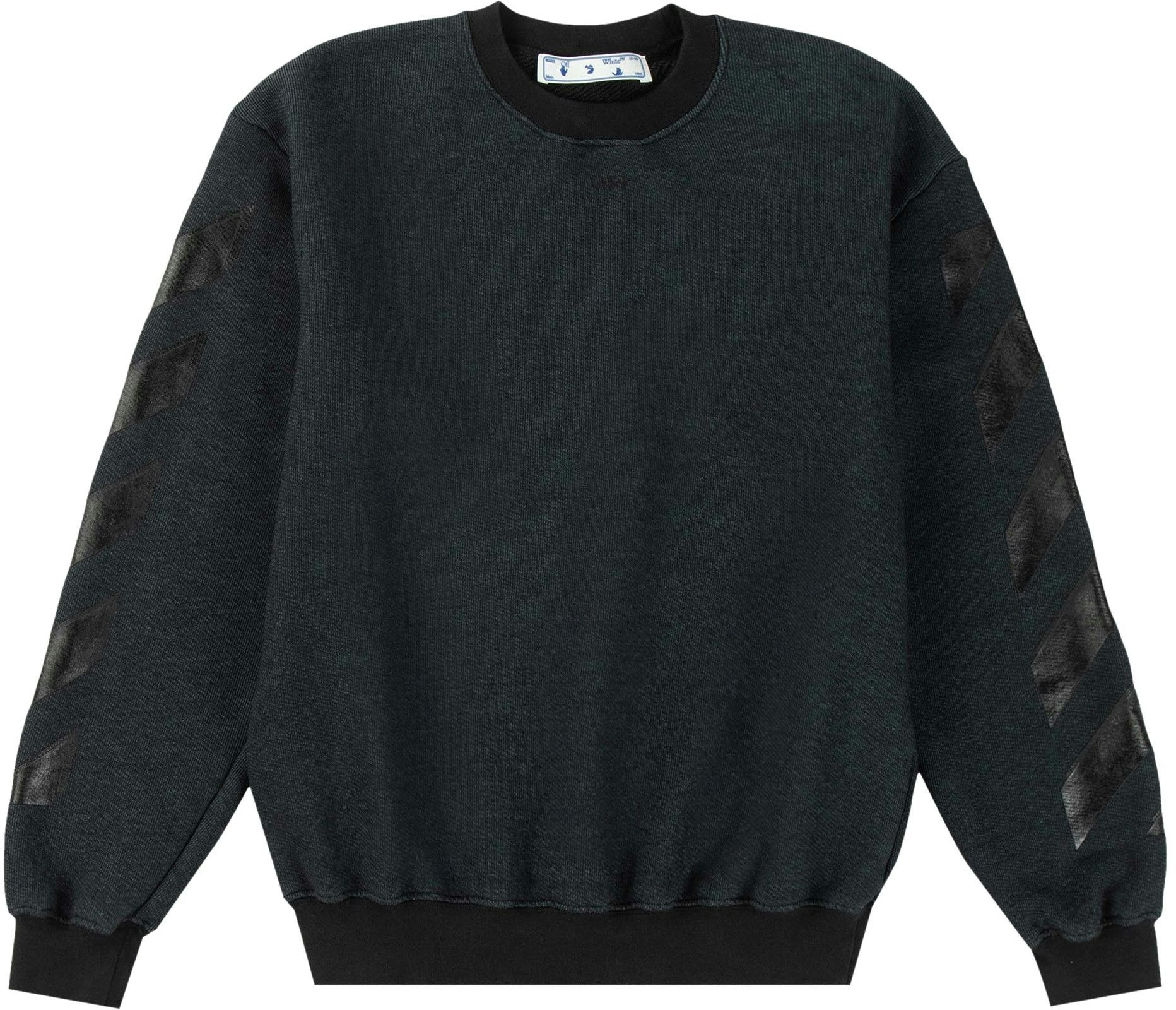 off-white-rubber-arrow-crewneck-black