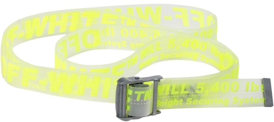 Off-White Rubber Industrial Belt (SS19) Fluo Yellow Buy Off-White Rubber Industrial Belt (SS19) Fluo Yellow