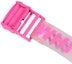Order Off-White Rubber Industrial Belt (SS19) Transparent Fuchsia