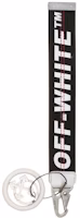 Off-White Rubber Industrial Keychain (SS19) Black/White Off-White Rubber Industrial Keychain (SS19) Black/White