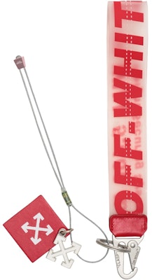 Off-White Rubber Industrial Keychain (SS19) Red Buy Off-White Rubber Industrial Keychain (SS19) Red
