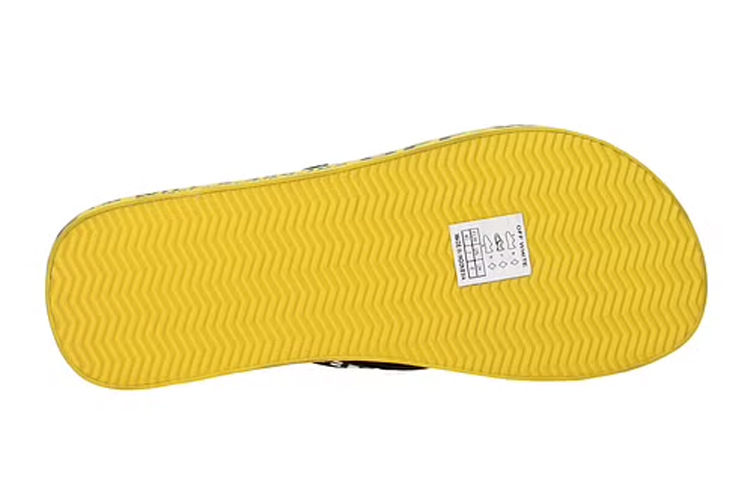 Off-White Rubber Logo Slide 'Yellow' 圖 5