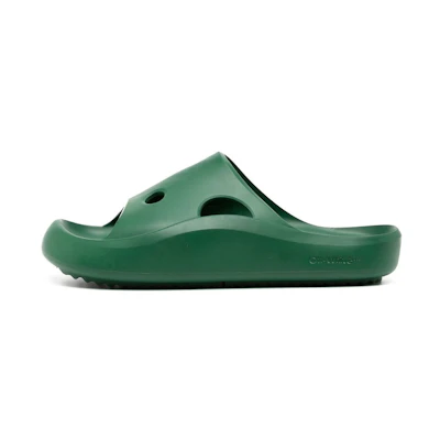 Off-White Rubber Slide 'Green Meteor'