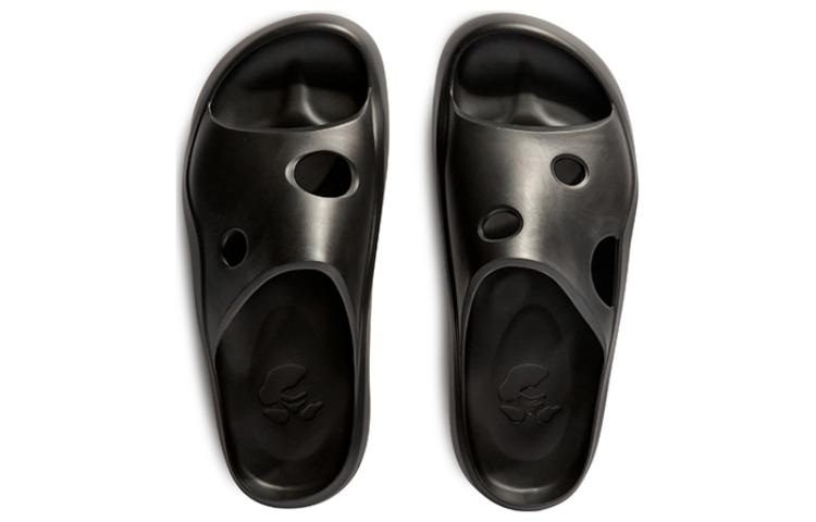 Off-White Rubber Slide 'Meteor Cut-Out Black' 圖 3