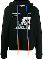 Off-White Ruined Factory Hoodie Black/White/Green Off-White Ruined Factory Hoodie Black/White/Green