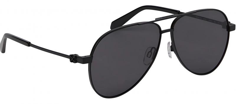 OFF-WHITE Ruston L Sunglasses Black (OERI122S24MET0011007)